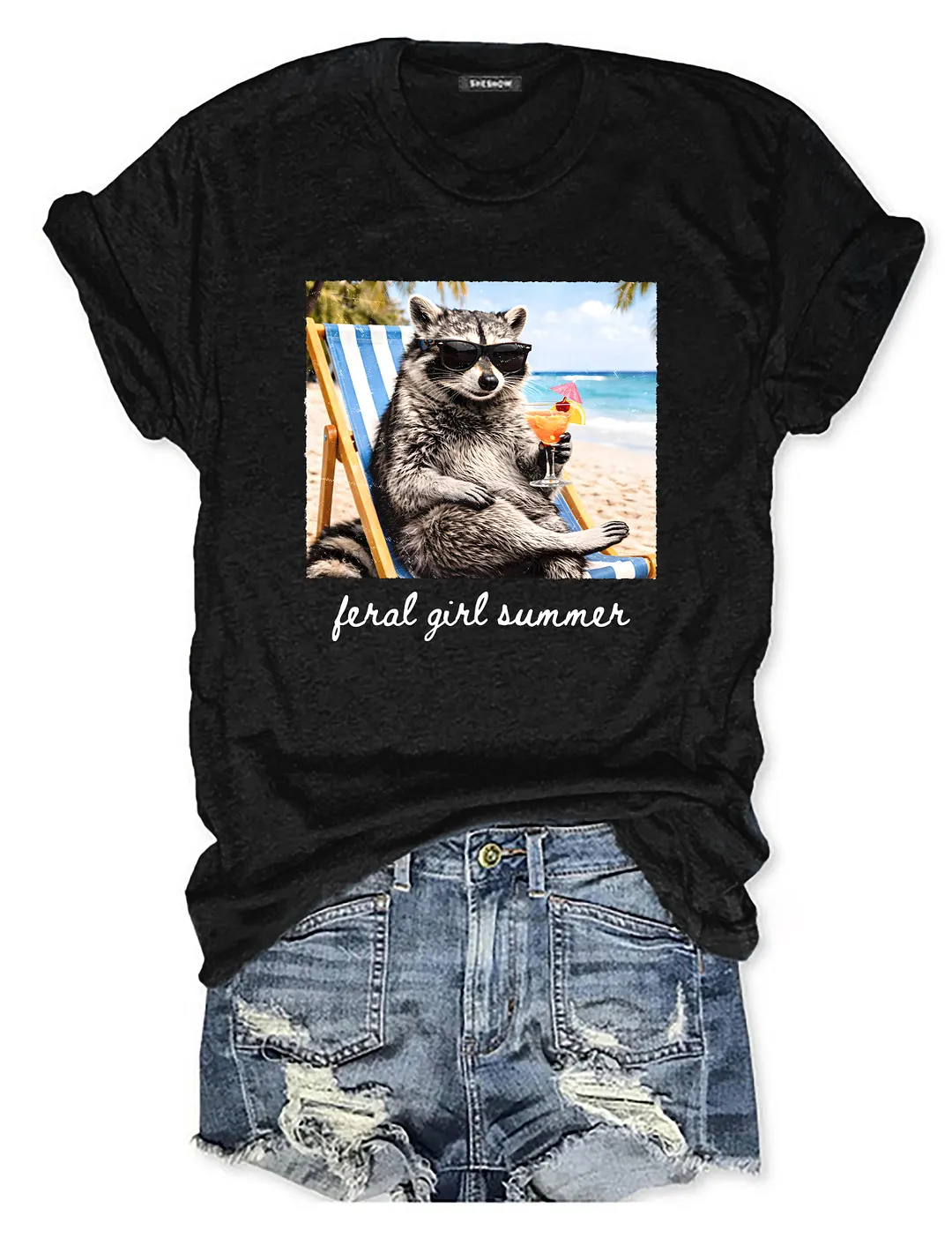Feral Girl Summer T-shirt