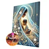 (Pre-Framed)Virgin Mary-Special Shape Diamond Painting Kit(30x40cm)
