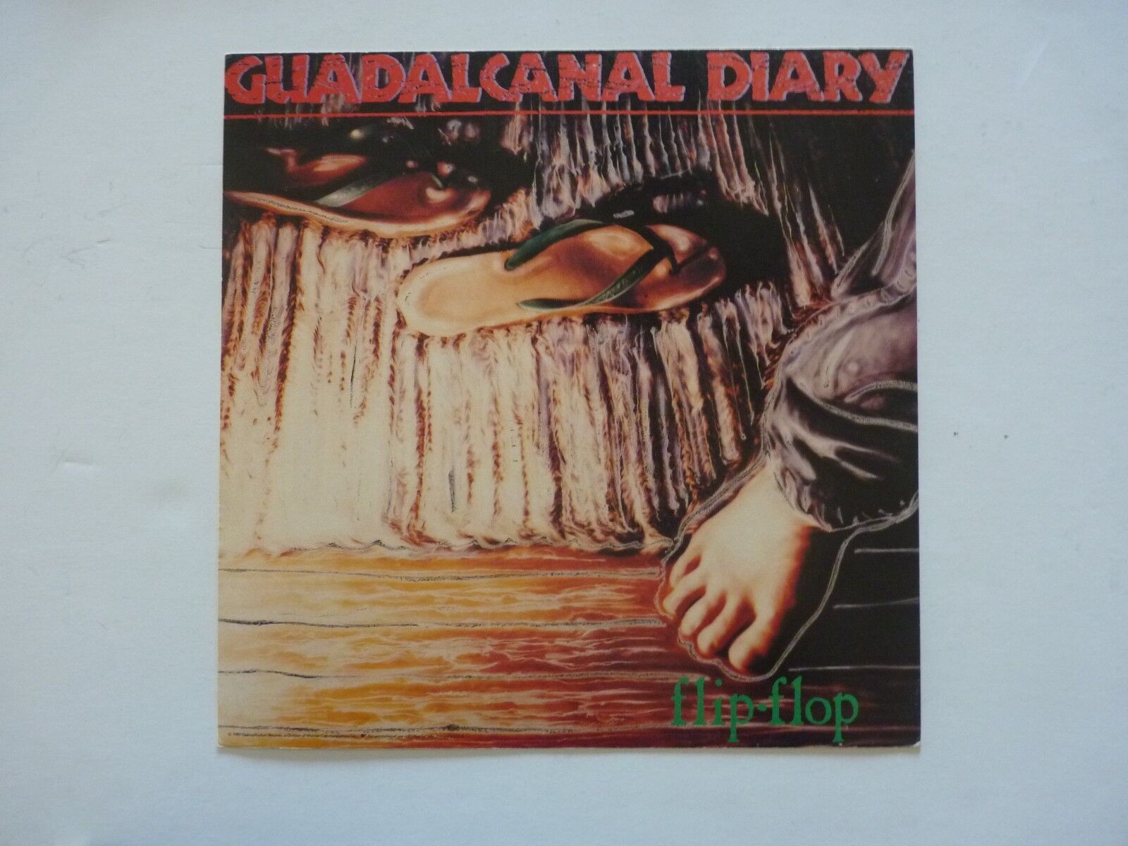 Guadalcanal Diary Flip Flop LP Record Photo Poster painting Flat 12x12 Poster