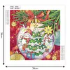 uk.everydayedeals (Limited Stock)Diamond Painting - Crystal Rhinestone - Christmas Art