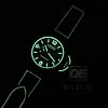 PAM01118 44mm Carbon Black Element Green Markers Nylon Strap