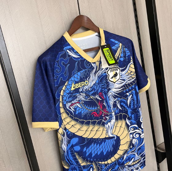 24/25 Japan Dragon Blue Soccer Shirt Thai Qulity