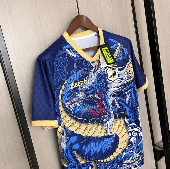 24/25 Japan Dragon Blue Soccer Shirt Thai Qulity