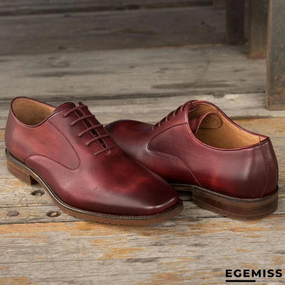 Men's Business Casual Oxford Leather Shoes | EGEMISS