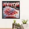 Dancing on ice girl - peinture au diamant de forme sp&eacute;ciale - 30*30cm