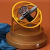 Wooden Gyroscope Watch Winder with Box