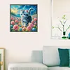 Diamond Painting-DIY Crystal Rhinestone Cat(40x40 CM)
