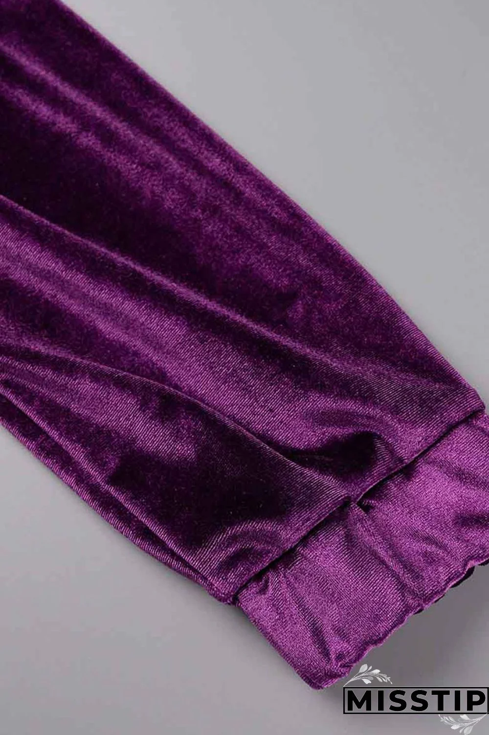 Rose Red Casual Solid Patchwork Zipper Hooded Collar Long Sleeve Two Pieces