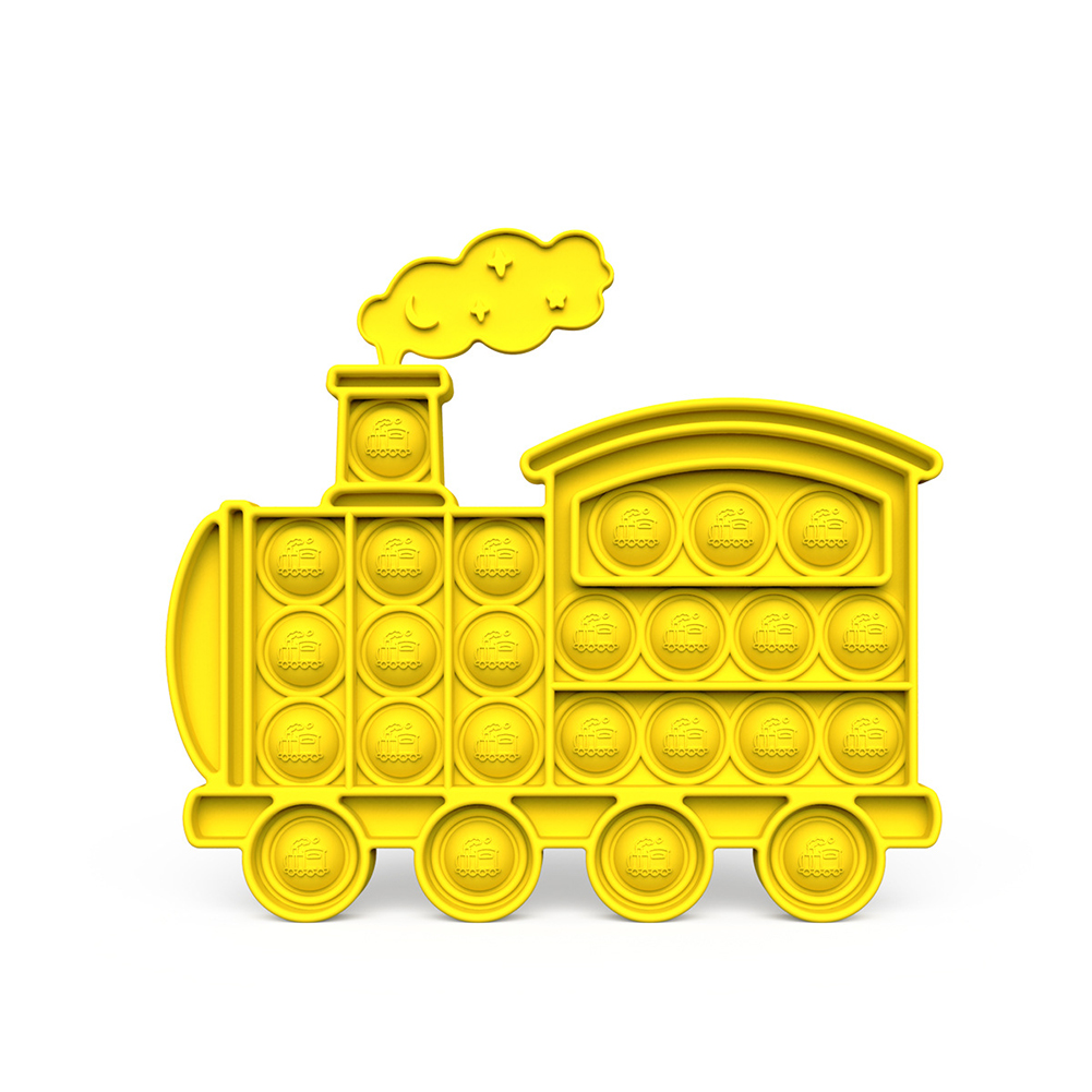 

Train - Pop It Fidget Toy, Yellow, 501 Original