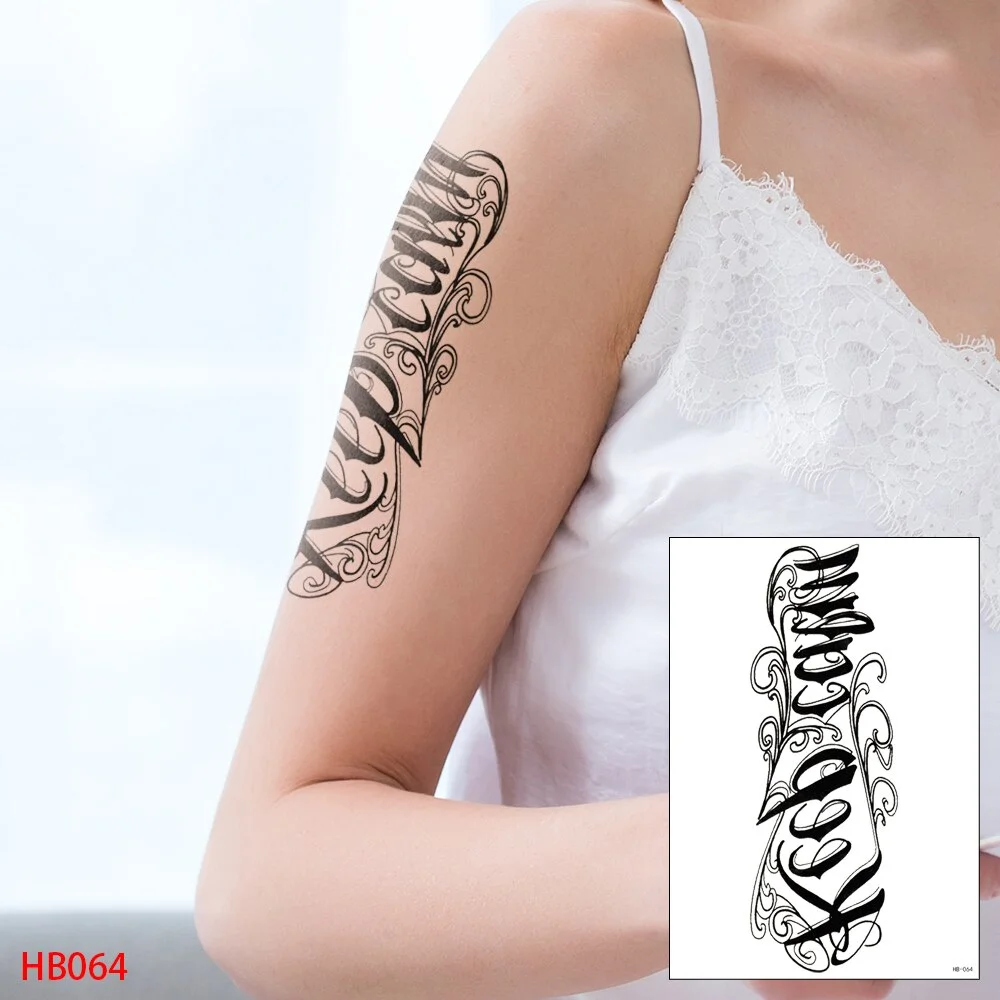 Sdrawing Transfer Waterproof Temporary Tattoos Sticker,Fake,Women Men Wolf,Skull,Eagle,Black Dragon,OWL,Beauty Body Art,Sexy Makeup