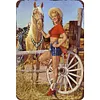 Western Girls - Vintage Metal Signs(8*12Inch) - Cowboy
