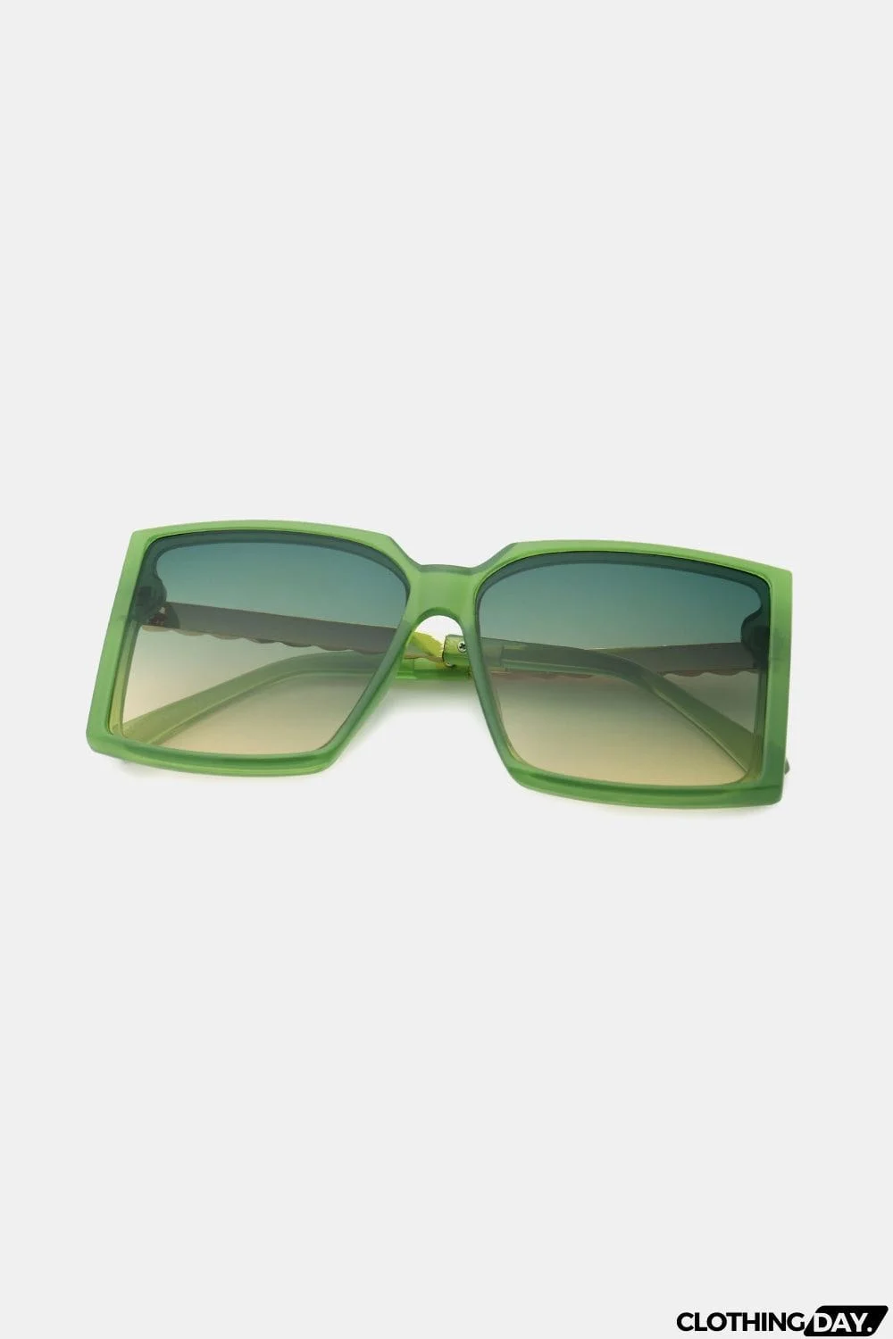 Polycarbonate Frame Square Sunglasses