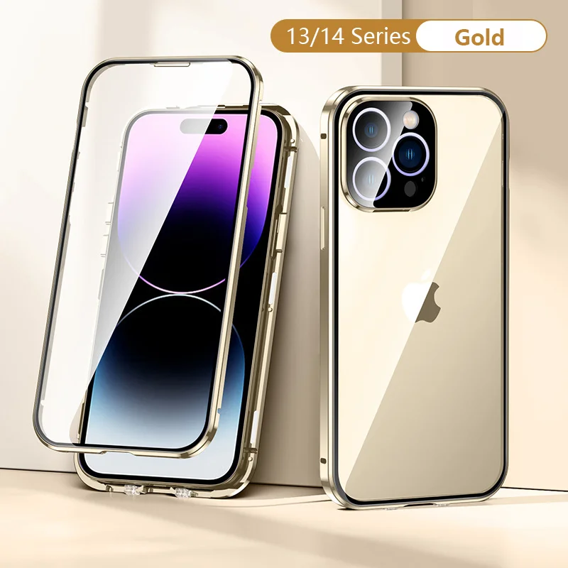 iPhone Privacy Double-sided Glass Phone Case