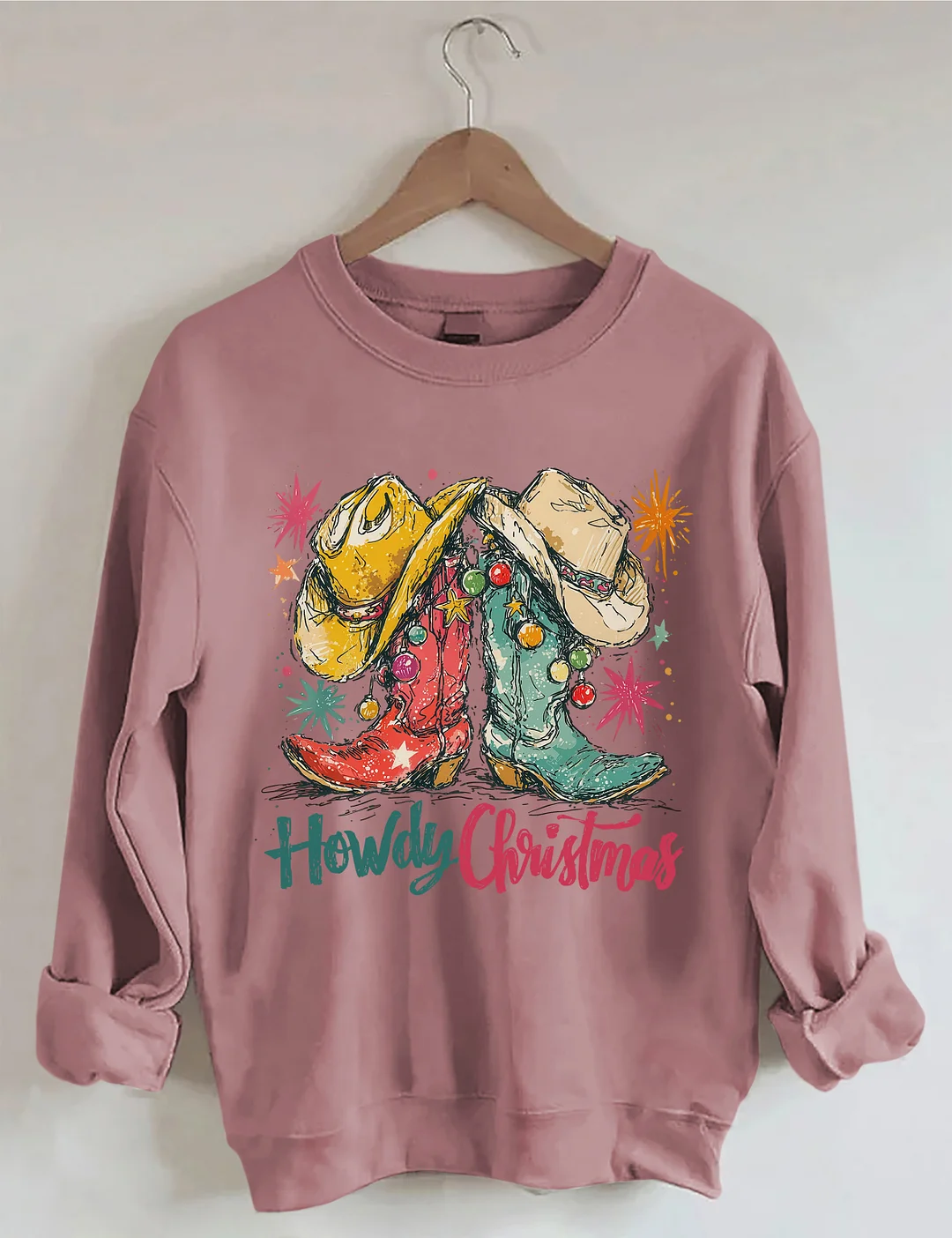 Howdy Christmas Sweatshirt