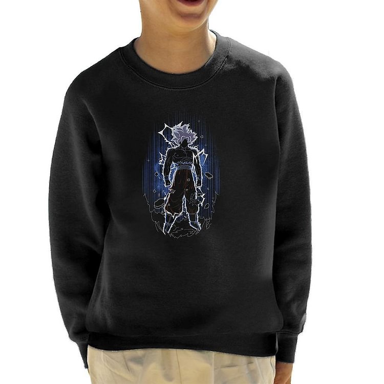 Dragon Ball Z Shadow Of Ultra Instinct Kid's Sweatshirt