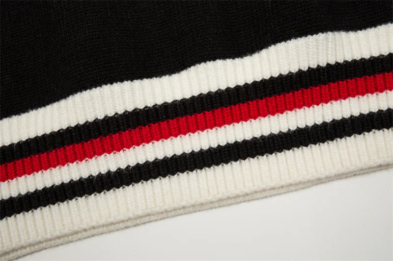RHUDE 2023 New autumn and winter knitted sweaters