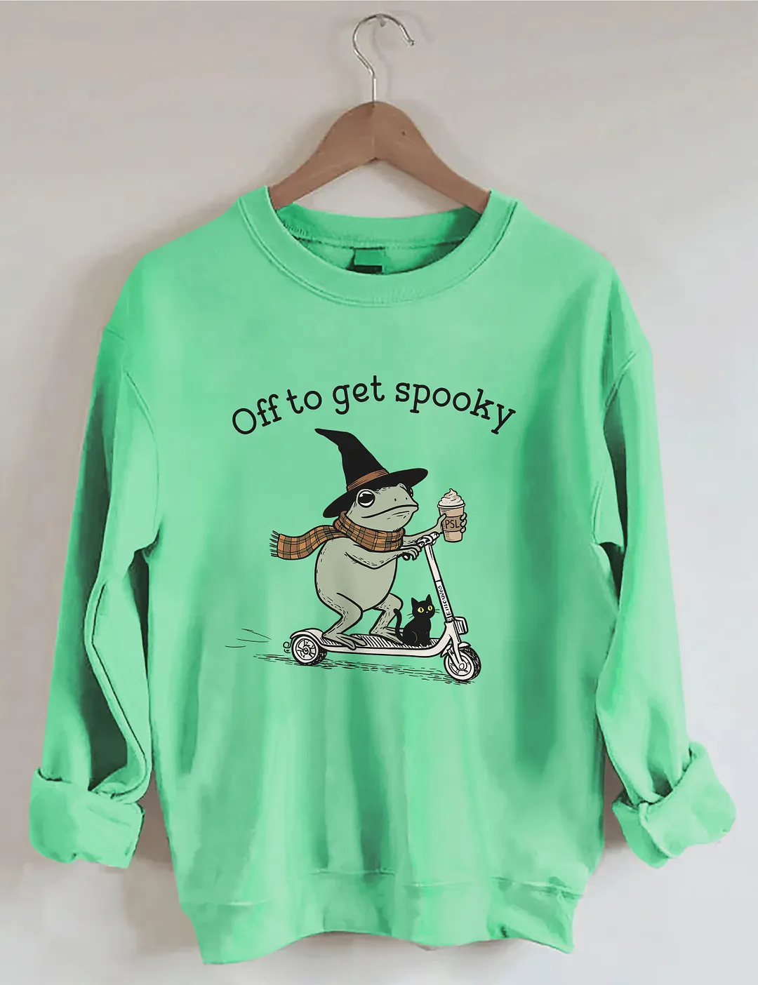 Off To Get Spooky Sweatshirt