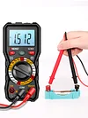 DC AC Voltage Tester Meter 2000 Counts NCV Digital Multimeter with LED Lights