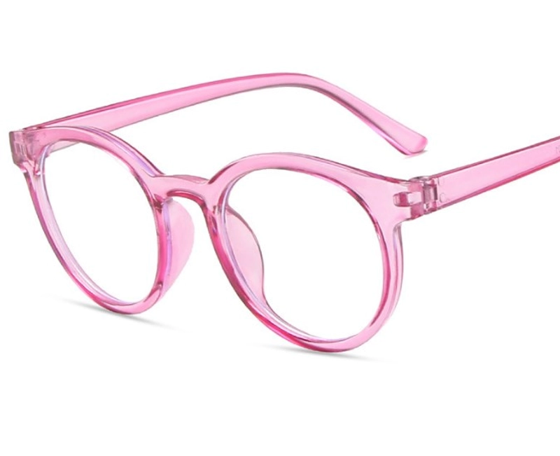 Minimalist Solid Color Ac Round Frame Full Frame Optical Glasses