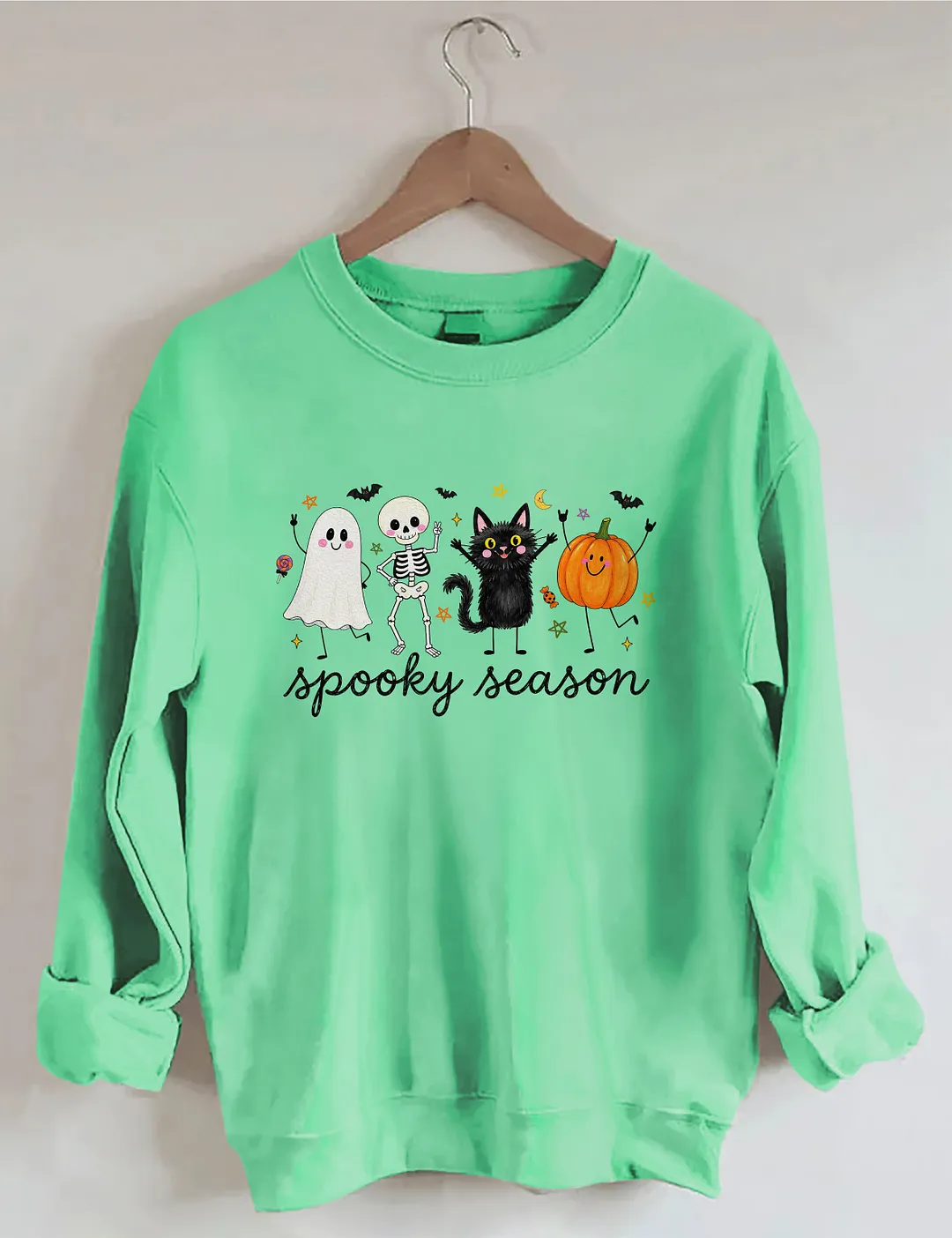 Funny Spooky Season Halloween Ghosts Sweatshirt