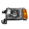 TRQ Driver Side Headlight Assembly Compatible with 1987-1991 Ford Bronco F150 F250 F350 FO2502105