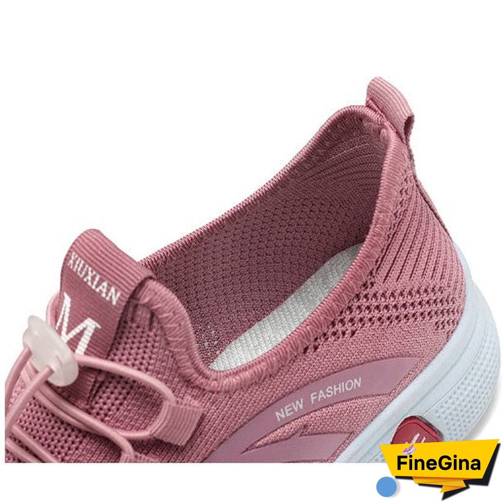 Women's Lace-Up Breathable Soft Sole Lightweight Versatile Casual Sneakers
