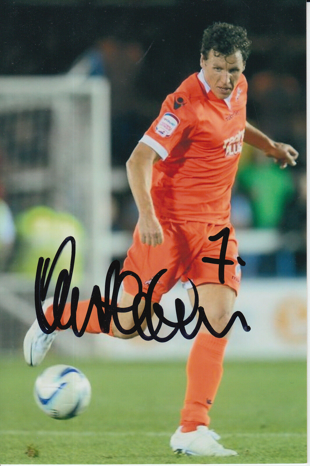 MILLWALL HAND SIGNED DARIUS HENDERSON 6X4 Photo Poster painting 1.