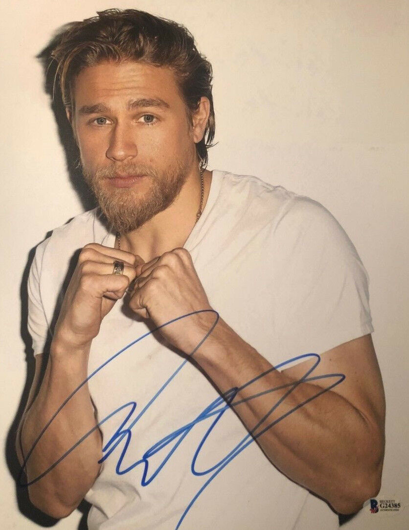 Charlie Hunnam signed autographed 11x14 Photo Poster painting Sons of Anarchy BECKETT BAS