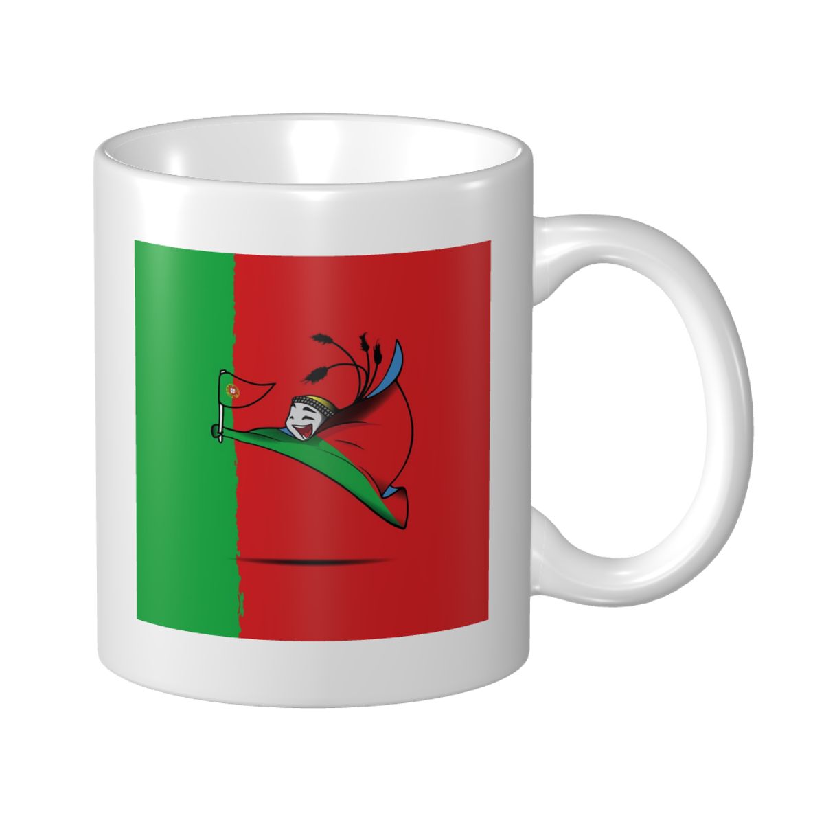 Portugal World Cup 2022 Mascot Ceramic Mug