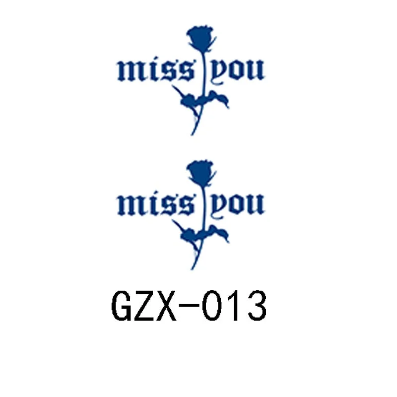 Herbal Semi-Permanent Tattoo Sticker Net Red Tattoo Sticker Waterproof Sweat Lasting Herbal Tattoo Sticker