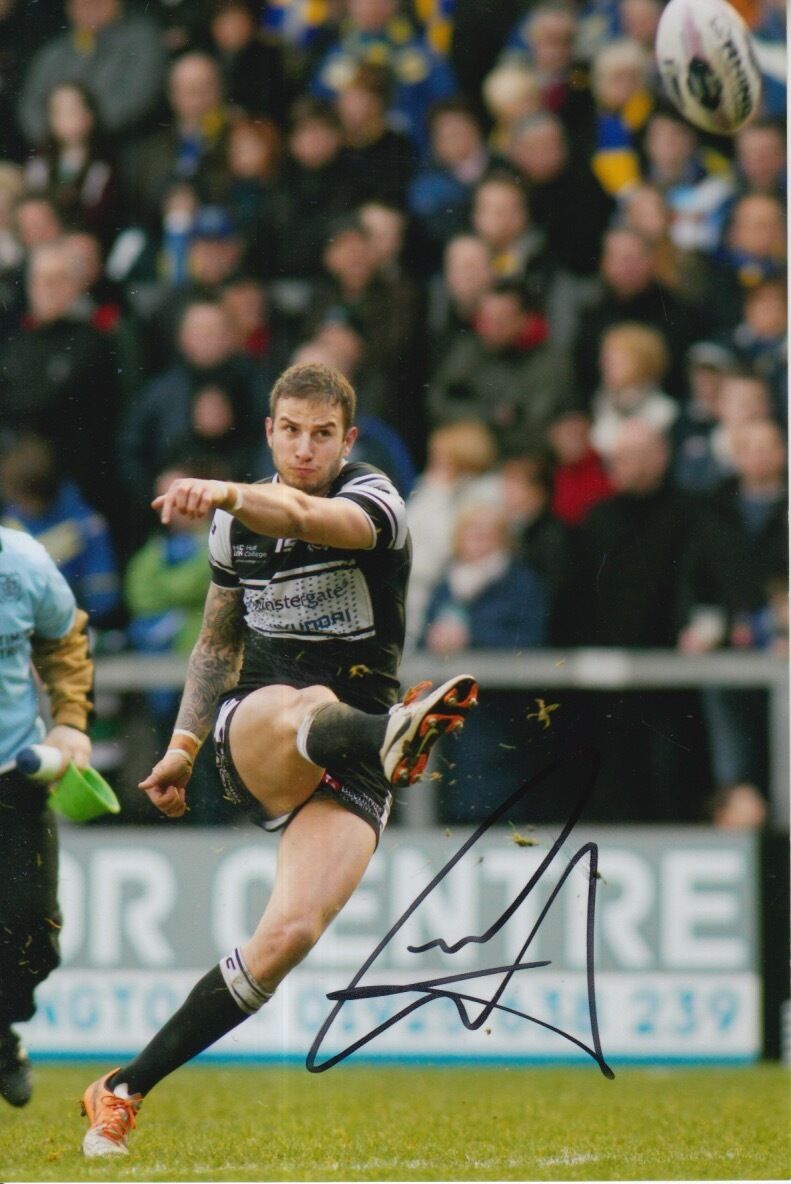 HULL FC HAND SIGNED BEN CROOKS 6X4 Photo Poster painting 1.