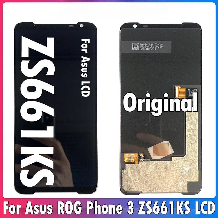 6.59" Original For Asus ROG Phone 3 ZS661KS LCD Display Screen Touch Panel Digitizer For ROG Phone 3 Strix ASUS_I003DD LCD
