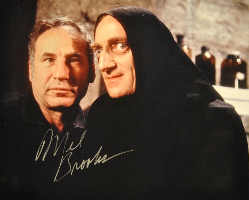 MEL BROOKS SIGNED Photo Poster painting Young Frankenstein, Blazing Saddles, Silent Movie, History of the World, Robin Hood: Men in Tights wcoa