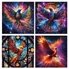 (Multi Style)Colorful Bird-Full Embroidery 2 Strands 18CT Stamped Cross Stitch-35*35CM