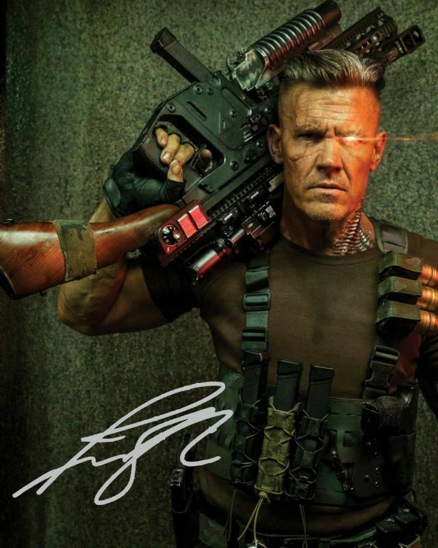 Josh Brolin - Cable - Deadpool Autograph Signed Photo Poster painting Print