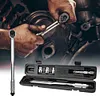 1/2-Inch Drive Click Torque Wrench Adjustable Torque Wrench Metal for Car Repair