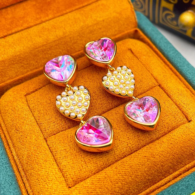 Love Pearl Earrings