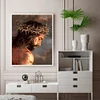 Diamond Painting-5D Full Round Drill  Jesus(50*40 CM)