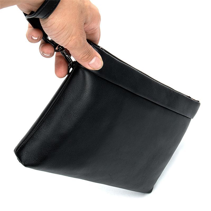Mens Business Simple Style Chunky Envelope Mobile Phone Holder Clutch Bag