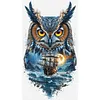 Owl Silhouette-11CT Stamped Cross Stitch 40*70cm/15.75*27.56in (Big Size) tapestrymarket