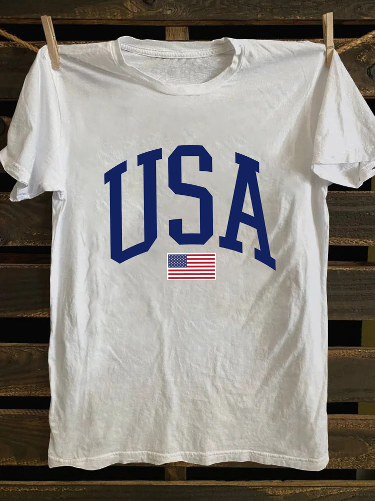 USA Flag 4th Of July T-shirt