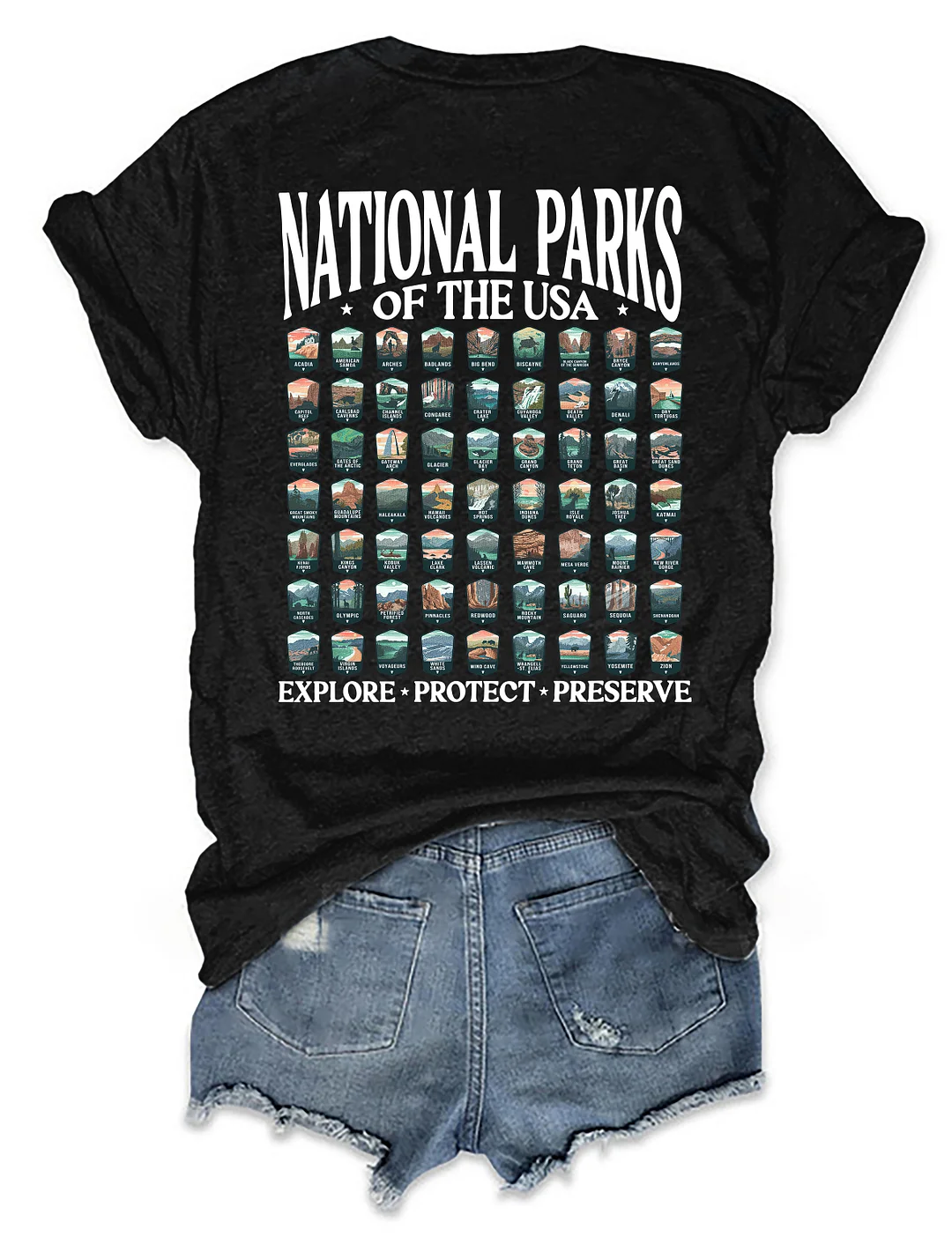 National Parks Outdoor Adventure T-shirt