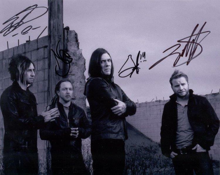 REPRINT - SHINEDOWN Band Brent Smith Signed 8 x 10 Glossy Photo Poster painting Poster RP