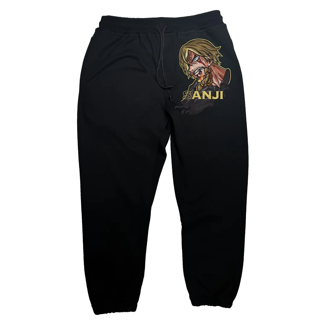 Sanji Anime Print Men's Sweatpants