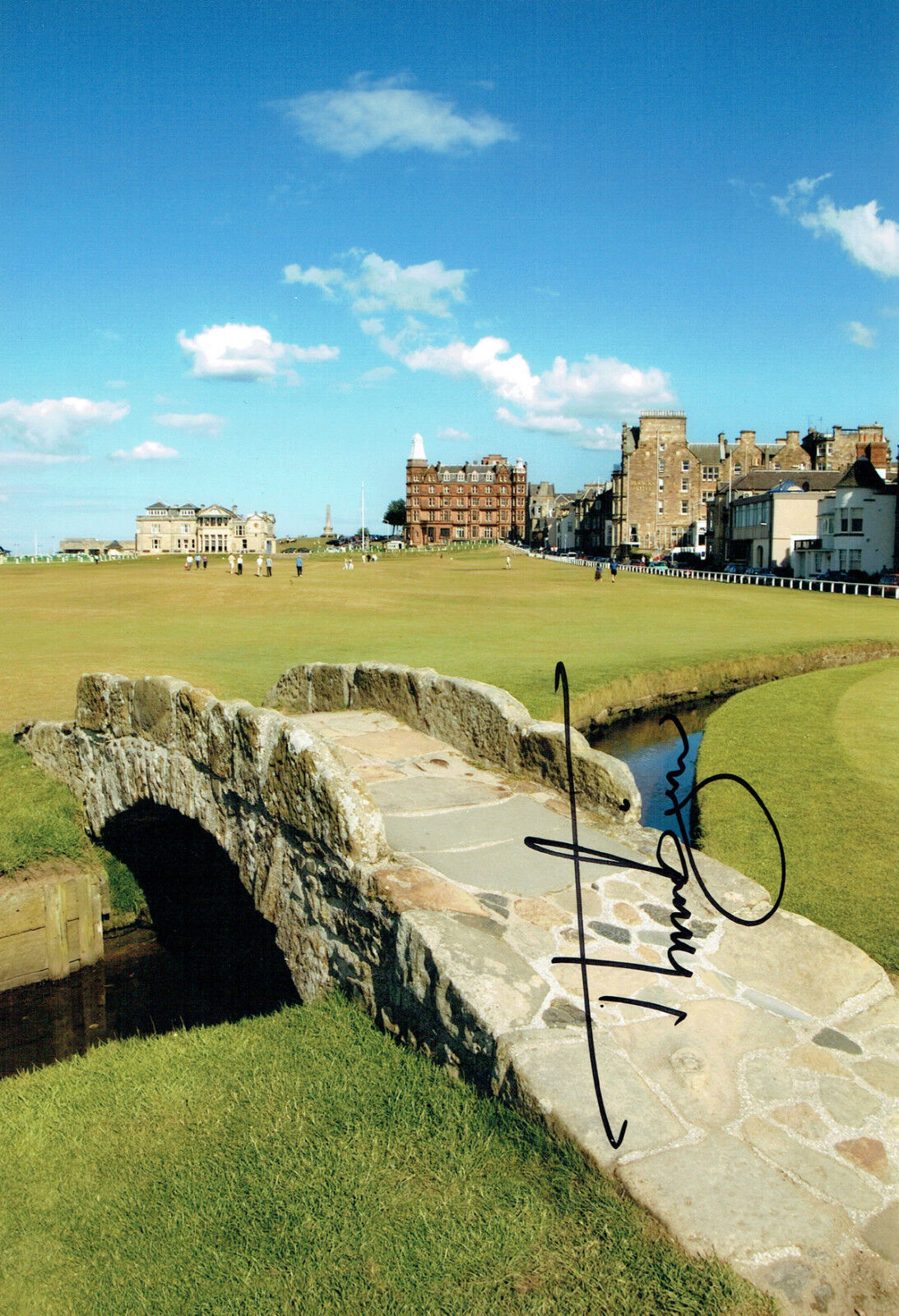 Thorbjorn OLESEN SIGNED Autograph Photo Poster painting AFTAL COA St Andrews Dunhill Winner 2015