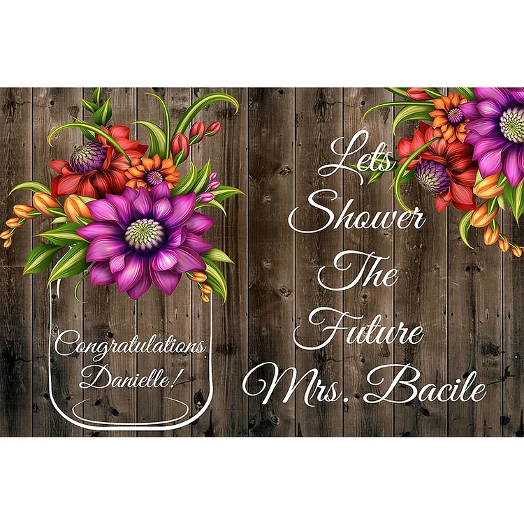 English Sentence - Full Round - Diamond Painting