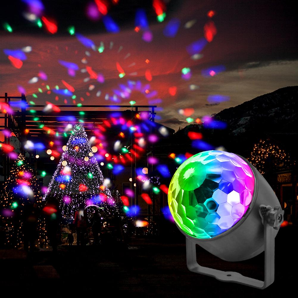 Crystal magic ball light