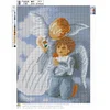 Diamond Painting -DIY Round Drill Cute Angels(45*35 CM)