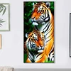 Diamond Painting - DIY Full Round Drill Tiger(85*45 CM)