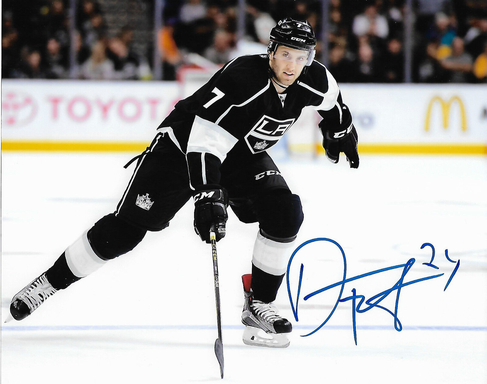 Los Angeles Kings Derek Forbot Signed Autographed 8x10 NHL Photo Poster painting COA